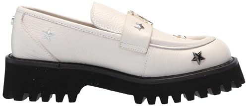 Image of Karl Lagerfeld Women's Gaston Lug Sole Loafer with Pin Embellishments