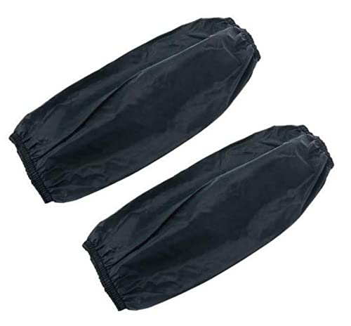 LVYXON 3 Paire de PU imperméable Manches Manchon Bras, Manches Manchettes de Nettoyage de Protection de Cuisine Outil Manchon - Noir Cover