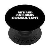 Bauberater im Ruhestand PopSockets mit austauschbarem PopGrip