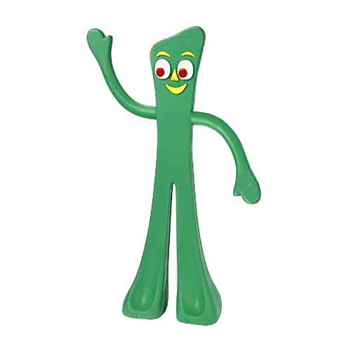 Image of Multipet Gumby Latex Dog Toy - Squeaky Toy for All Dogs - Easy-to-Clean Dog Squeaky Toys - for Cuddling, Chewing & Playing - Cute Pet Toy (9 inch, Green)