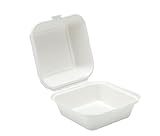 Take Out Boxes Clamshell Hinged Biodegradable To Go Food Containers - 6