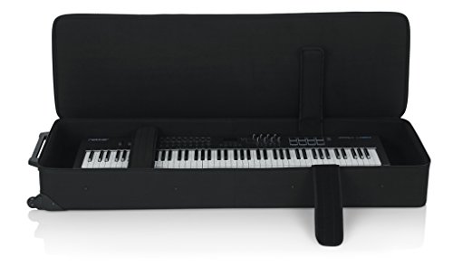 Gator Cases Lightweight Rolling Keyboard Case For 88 Note Keyboards And Electric Pianos (Gk-88) #TOP2