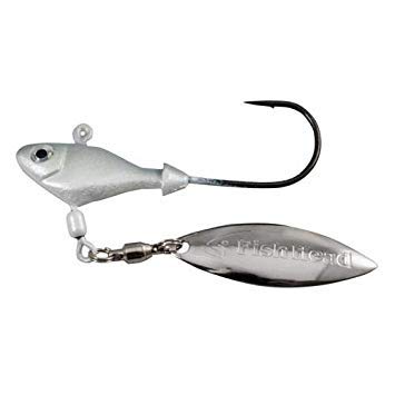 Fish Head 1100104 Original and Patented Spin, Albino