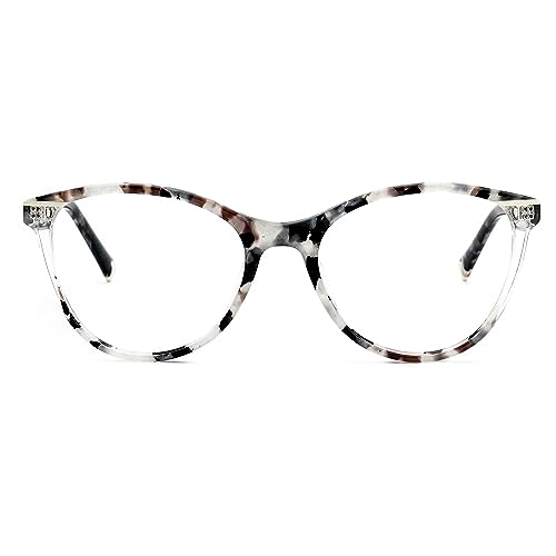 Image of VOOGLAM Cateye Blue Light Glasses for Women Anti Eyestrain Dry Eyes Computer Phone TV Eyewear