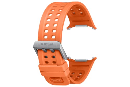 Image of Samsung Galaxy Watch Ultra2 Marine Band, Orange, One Click Attachment