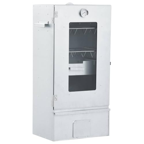 Horno ahumador moderno de acero para parrilladas y reuniones familiares en el jardín 7