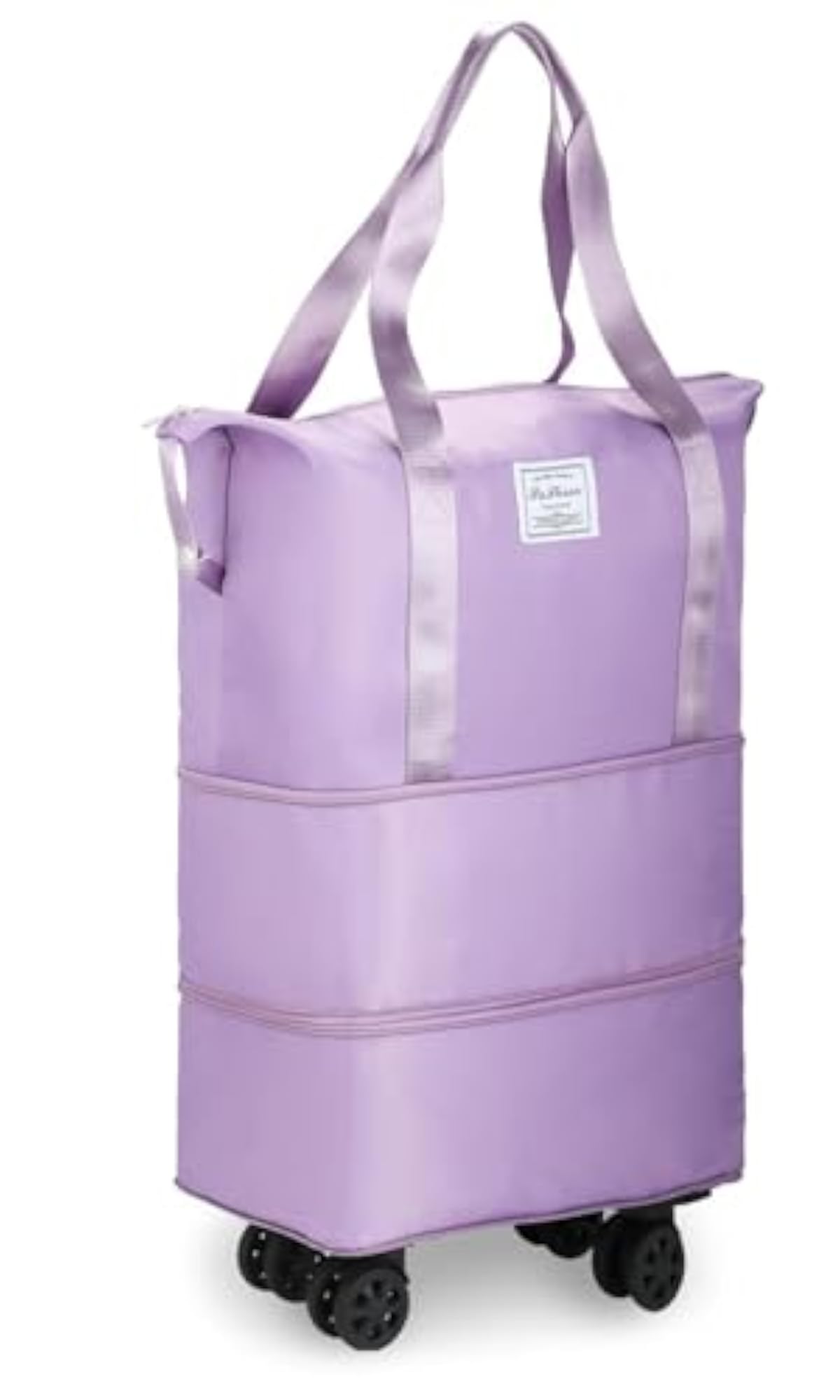 Expandable Duffle Bag with Wheels for Travel