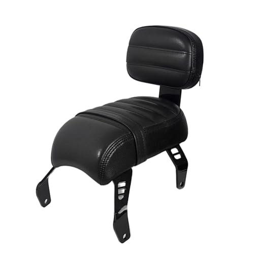 Coussin passager arrière en PU avec sissy bar pour Indian Scout Bobber 2018-2026