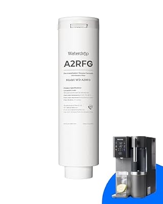 Waterdrop A2RFG Filter, Replacement for Waterdrop A2G Countertop Reverse Osmosis System, 12-month Lifetime