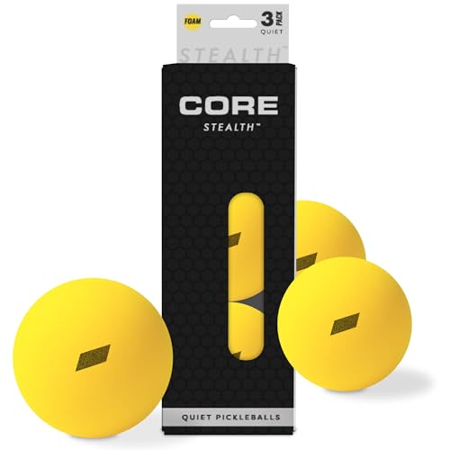 CORE Stealth Quiet Pickleball Balls – Set of 3