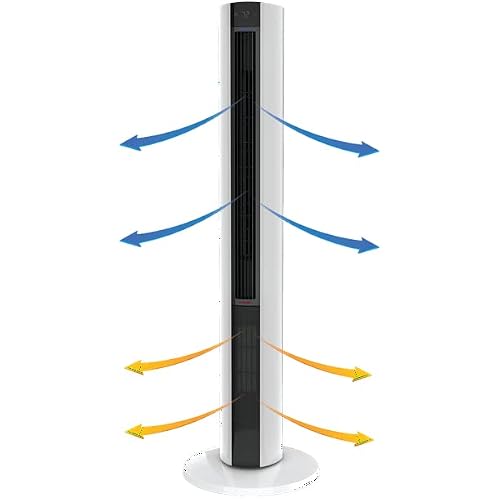 George Carlin All Season Tower Fan and Heater #TOP20