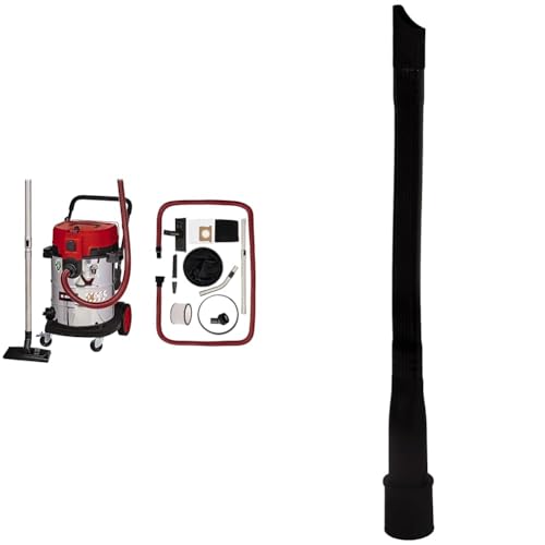 Einhell Nass-Trockensauger TE-VC 2350 SACL (1600 W, Staubschutzklasse L, Filterreinigungssystem, 230 mbar, rostfreier Edelstahlbehälter 50 l, inkl. umfangreiches Zubehör, Flexible Fugendüse lang)