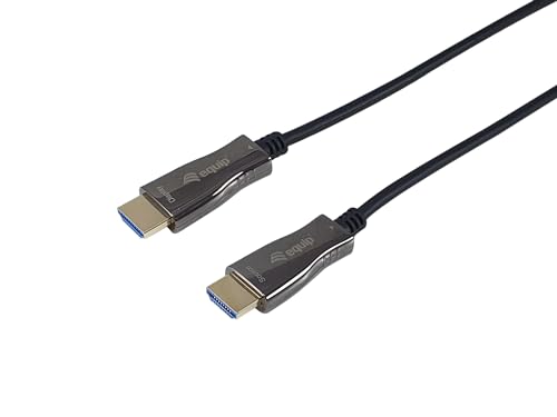 Equip 119431 Active Optical HDMI 2.0 Cable AM/AM 50m 4K/60Hz, Black - Image 2