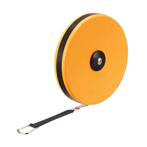 Cinta métrica larga 20 m de fibra de vidrio uxcell