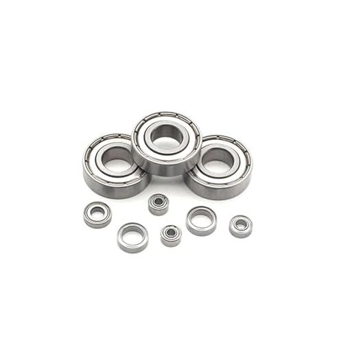 Rodamientos inoxidables SMR148ZZ 8x14x4mm con doble blindaje de alta precisión geométrica 3