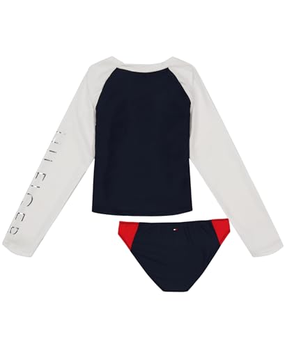 Tommy Hilfiger Girls' Two-Piece Bikini Swimsuit with UPF 50+ Sun Protection, Quick Drying Bathing Suit3