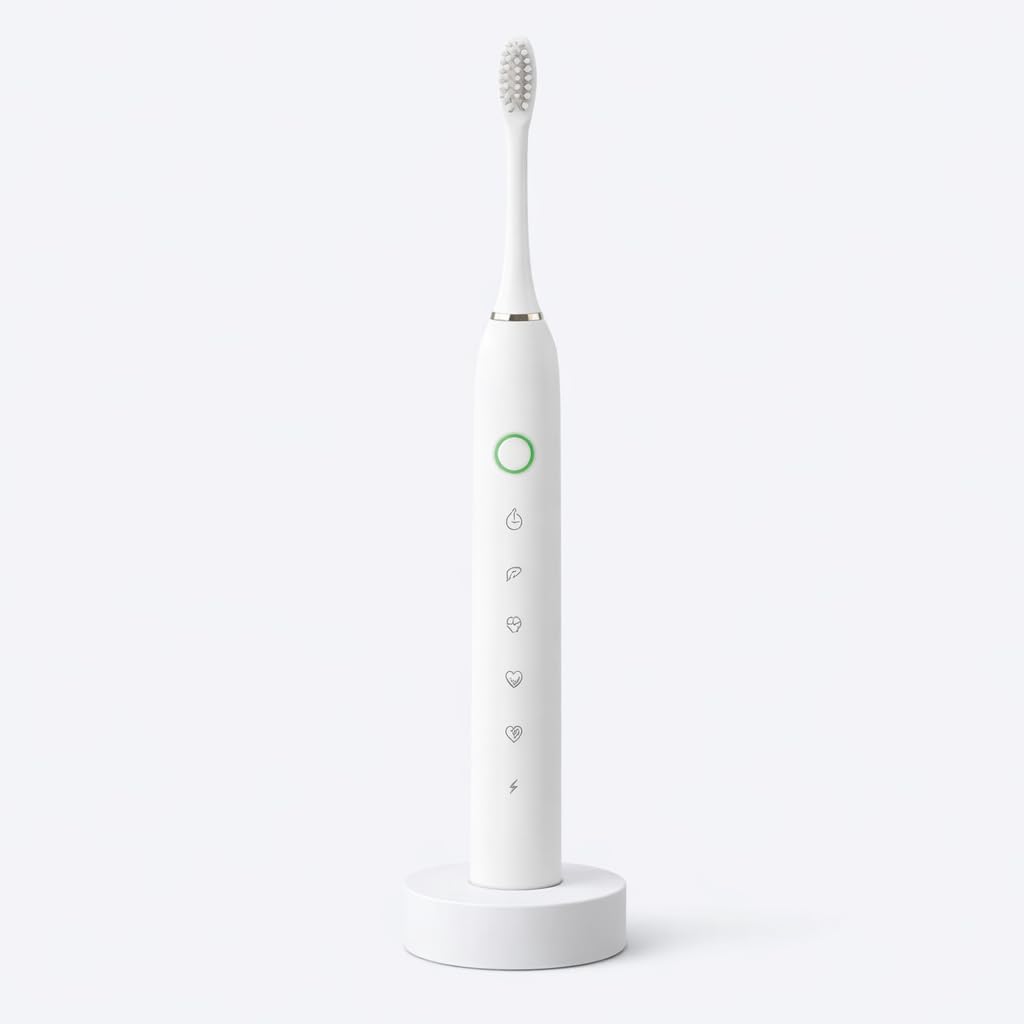 Escova de Dentes Elétrica Sônica Recarregável — 6 modos