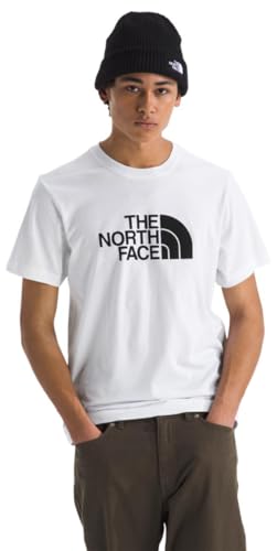 The North Face Men's Evolution Half Dome Short Sleeve Tee Short Sleeve Tee, TNF White-TNF Black, US X Large