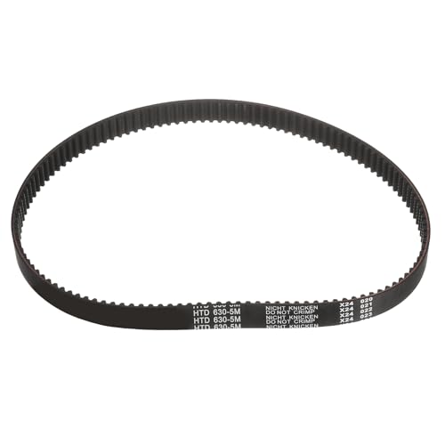 Courroie de distribution HTD-5M en caoutchouc 126 dents, 630mm x 15mm pour poulie