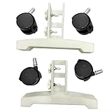 【 Support 】 : transformez votre chauffage en appareil debout ou mobile avec ces pieds. Vissez-les par l'arrière pour une installation facile.