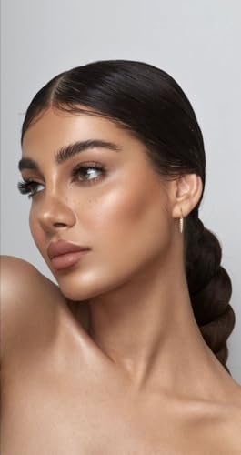 Image of Beauty False Eyelash For Women-Natural & Lightweight Faux Mink Fake Eyelashes /Long Lasting Eye Makeup Lash 5D / Soft & Comfortable Black Reusable Cat Eye Lashes -Fluttery & Wispy (Queen 20)