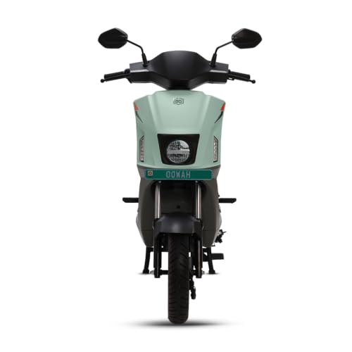 Image of Oowah Max Electric Scooter | 145 km ARAI range | 5 hr Fast Charging Safe LFP Battery with 5-Year / 75,000 km Warranty | Colour: Sage Green (Ex Showroom)