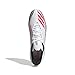 Adidas Unisex-Adult F50 Messi League Firm Ground/Multi Ground, White/Lucid Red/Silver Metallic, 9