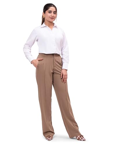 Image of ESTA Women Full Sleeve Stylish Western Official Formal Shirts Regular fit Shirts for Women