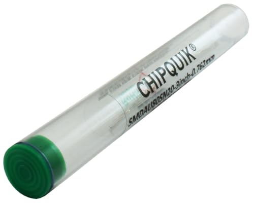 Image of CHIP QUIK SMDAU80SN20-3inch-0.762mm Solder Wire (Au80 /Sn20) Gold /Tin Eutectic 0.030 inch /0.762mm diameter - 3 inches