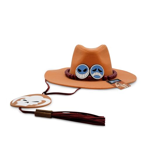 ABYSTYLE - One Piece Portgas D. Ace Replica Hat Brown Large
