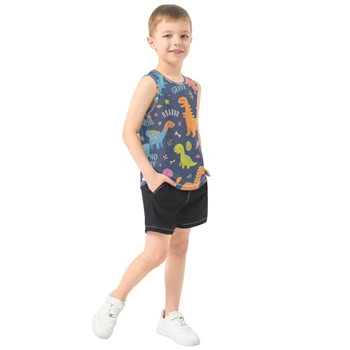 Tank Tops for Children Quick Dry Toddler Sleeveless Vest Shirt Lightweight Summer Sportswear Outdoor Play Outfit4