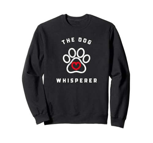 Vintage Funny the Dog Whisperer para los amantes de los perros Sudadera
