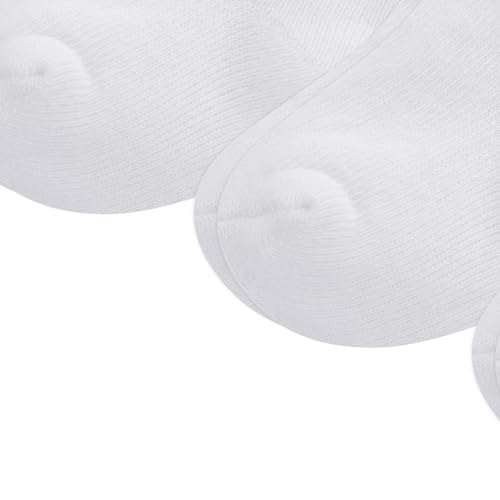 Polo Ralph Lauren Baby Girls' Sport Quarter Sock, 6 Pack, White, Baby 0-6 Months3