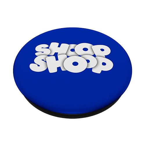Funny Shoop Shoop Party PopSockets Swappable PopGrip, Black - Image 2