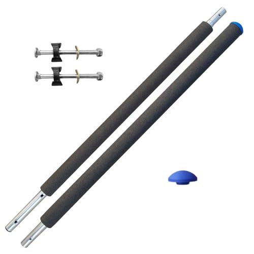 Baunsal® Trampolin Netzstange 1 x Ø 25 x 1,0 mm x 205 cm (KN-SM-A)...