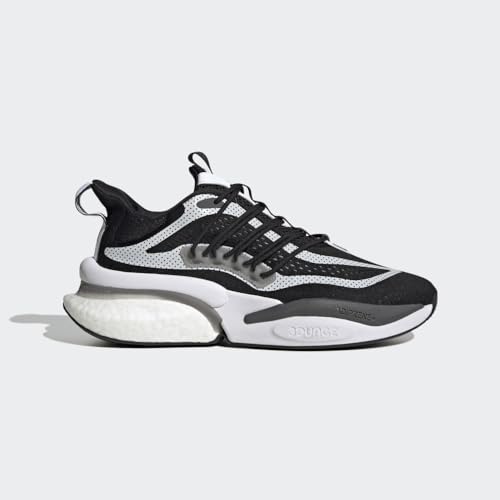 Image of Adidas Mens Alphaboost Knit Performance Running ShoesRunning Shoe