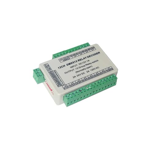 Controlador LED de relé de 12 canales para efectos visuales en teatros y eventos 3