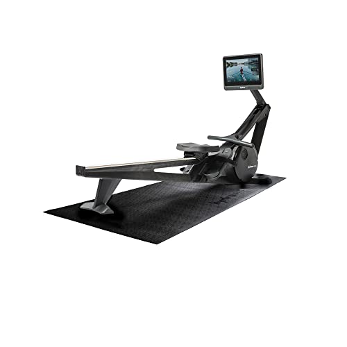 Image of Hydrow Under Machine Mat for Exercise Equipment, Non-Slip Exercise Mat for Stability and Floor Protection, Suitable for Rowing Machine, Treadmill, Bike and Home Workout (3'L x 7.5'W X 0.125' Thick)