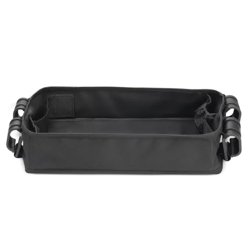 Dewireaey Accesorio de Bandeja para Bocadillos de Cochecito | Bandeja para Silla de Paseo - Organizador Antideslizante Para Silla De Coche Adaptable A Avión Viajes Compras Residencias Carritos De Golf