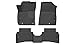Husky Liners Weatherbeater Series | Fits 2020-2023 Hyundai Venue, Front & 2nd Seat Floor Liners - Black | 96691
