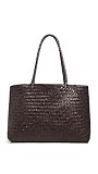 Madewell Women's Transport Early Weekender Woven Tote, Coffee Bean, Brown, One Size