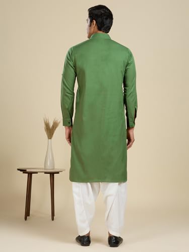 Image of Rajubhai Hargovindas Men's Premium Pathani Kurta
