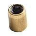 Copper Oil Cup Brass Grease Nipple Straight Through Pressure Injection Lubricator for Mechanical Joint Lubrication Reusable Drip Proof Industrial Oil Fitting(4x5mm)