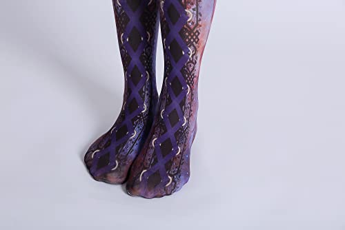 Image of Sahabowi Women Tights, Sheer High Waist Pantyhose, Vintage Control Top Stockings, Siwa 4