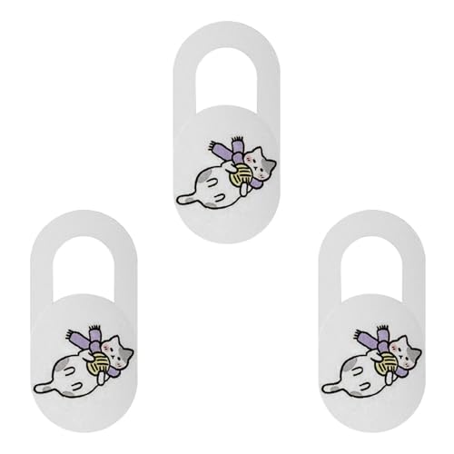 Illkjasfc Tierförmige Webcam-Abdeckungen