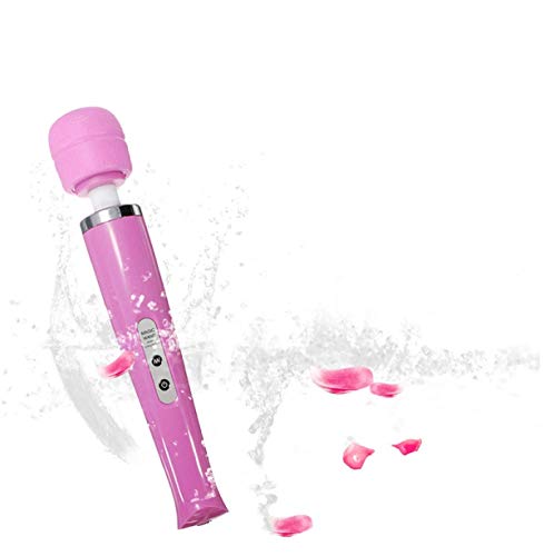 Massageador para Tensão Muscular Potente Rosa 9000 Rpm 10 tipos de Vibrações Ideal para Estresse Fad