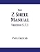 The Z Shell Manual: Version 5.7.1