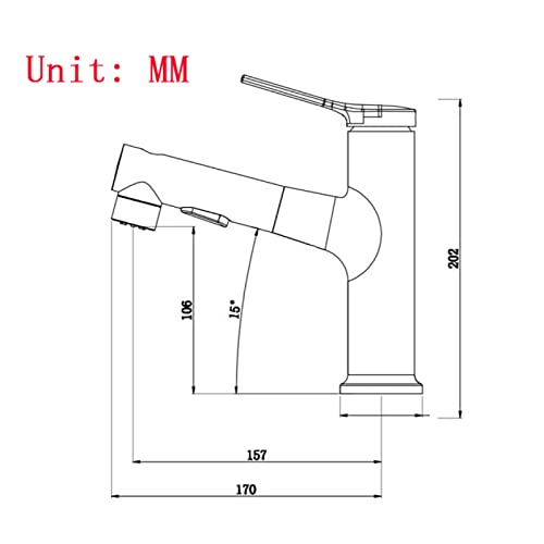 Mitigeur de lavabo extractible pour simplifier la routine du matin - 2