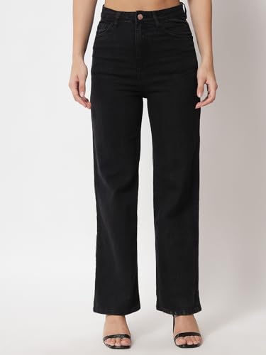 Image of KOTTY Slim Straight Fit Jeans - High Waist Comfortable Denim