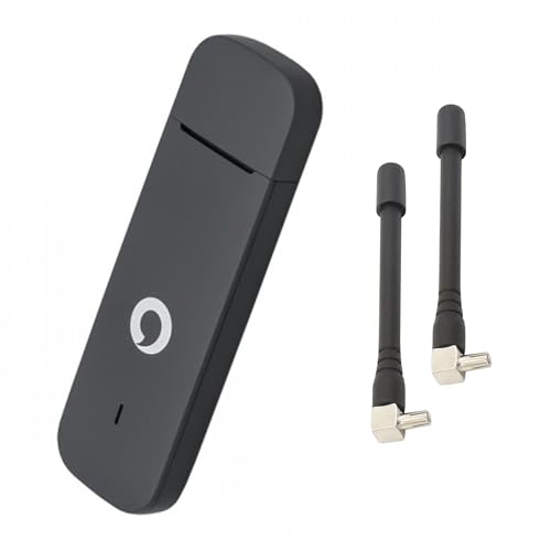 Unlocked K5161H 4G USB Dongle with Antennas (Black)